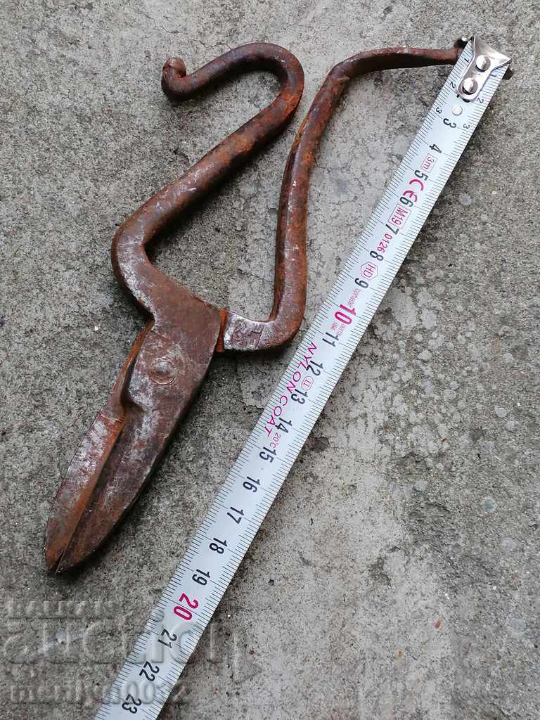 Foarfece vechi din fier forjat, cuțit, foarfece din fier forjat - 5 Foarfece vechi din fier forjat, cuțit, foarfece din fier forjat - 5
