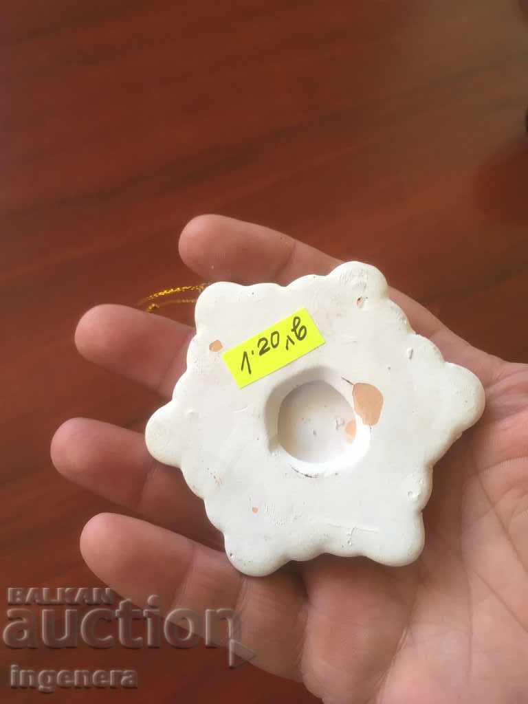 CHRISTMAS TOY FOR CHRISTMAS TREE PORCELAIN SALE with price 3.00 BGN | € 1.53 CHRISTMAS TOY FOR CHRISTMAS TREE PORCELAIN SALE with price 3.00 BGN | € 1.53