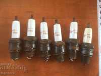 CANDLE SPARK PLUGS FOR CAR USSR-6 PCS