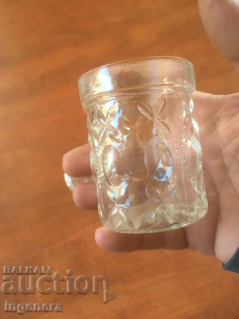 Auction  GLASS GLASS RELIEF THICK FROM SOCA-3 PCS
