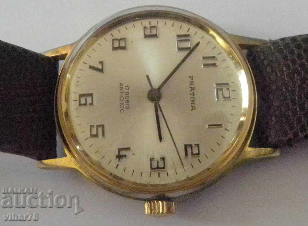 Auction  RARE MEN'S WATCH PRATINA