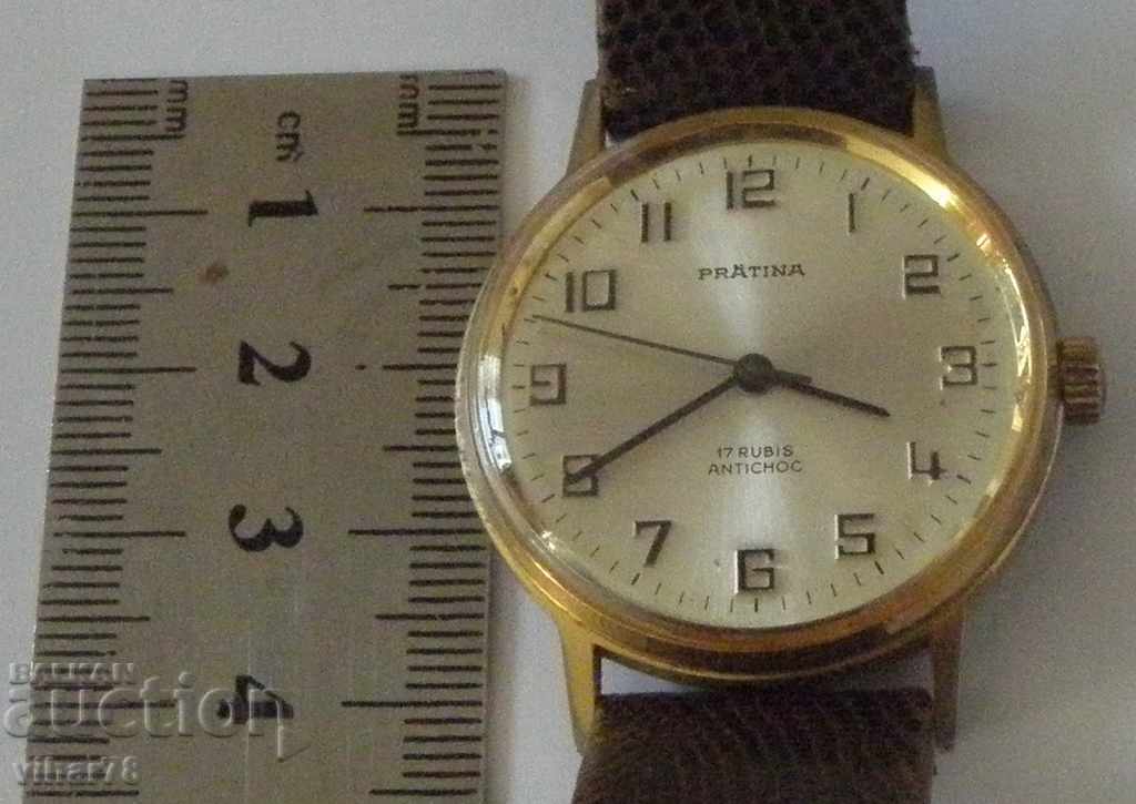 RARE MEN'S WATCH PRATINA - 5 RARE MEN'S WATCH PRATINA - 5