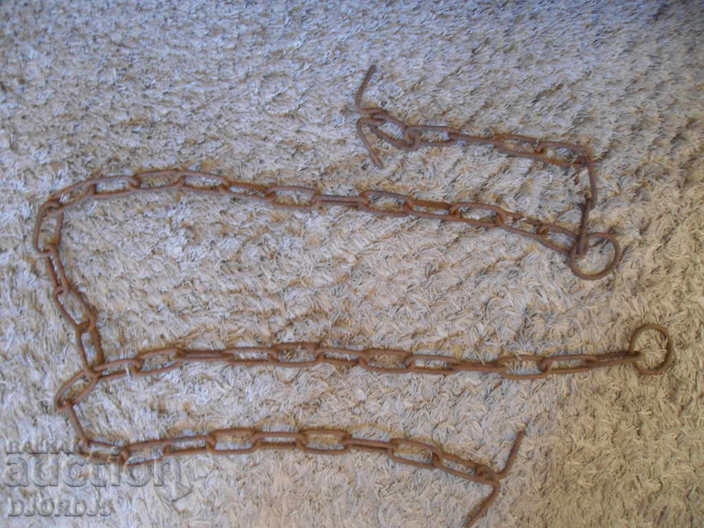 Old chain, chain, 1.60 m with price 5.00 BGN | € 2.56 Old chain, chain, 1.60 m with price 5.00 BGN | € 2.56