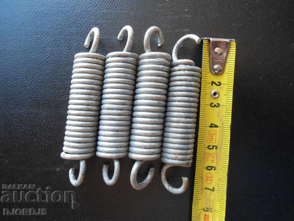 Auction Old springs 4 pieces Auction Old springs 4 pieces
