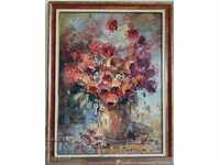 Painting by Yuri Kovachev Poppies oil painting