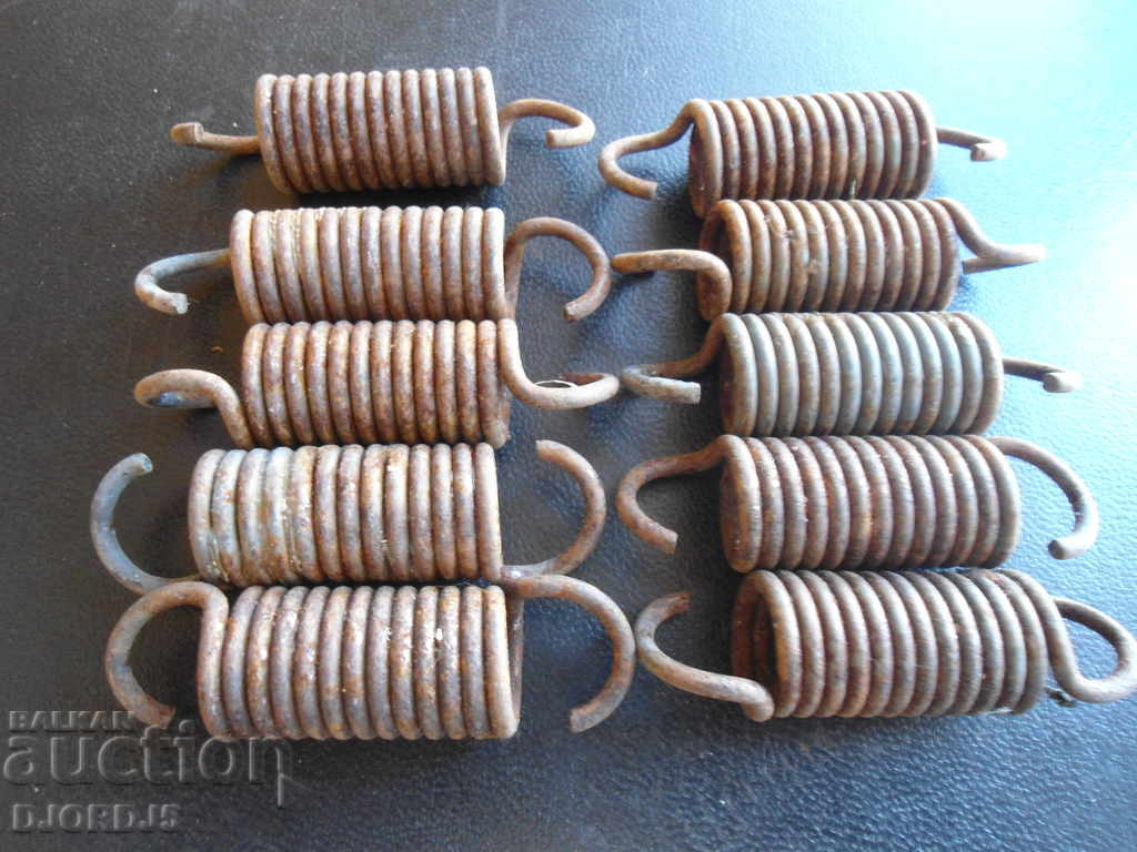 Old springs 10 pieces with price 5.00 BGN | € 2.56 Old springs 10 pieces with price 5.00 BGN | € 2.56