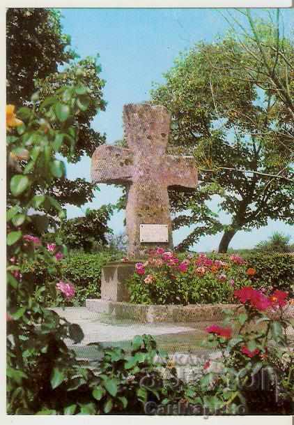 Картичка  България  Плиска Гробът на Карел Шкорпил*