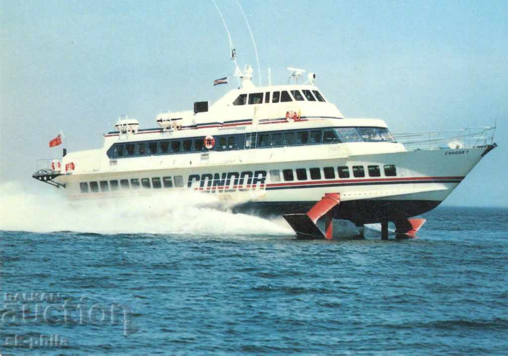 Καρτ ποστάλ - Πλοία - Επιβατηγό πλοίο Condor