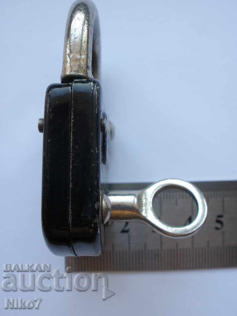 Old padlock 'BURG'. - 5 Old padlock 'BURG'. - 5