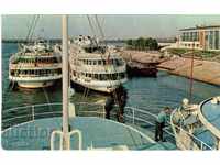 Καρτ ποστάλ - Πλοία - Καζάν, λιμάνι του ποταμού
