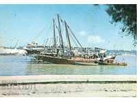 Καρτ ποστάλ - Πλοία - Βασόρα, λιμάνι ποταμού