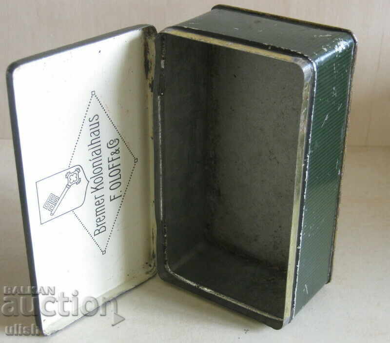 Bremer Kolonialhaus F. Oloff & Co old summer tin box - 6 Bremer Kolonialhaus F. Oloff & Co old summer tin box - 6