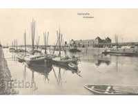 Καρτ ποστάλ - Πλοία - Καρλσρούη, λιμάνι του Ρήνου