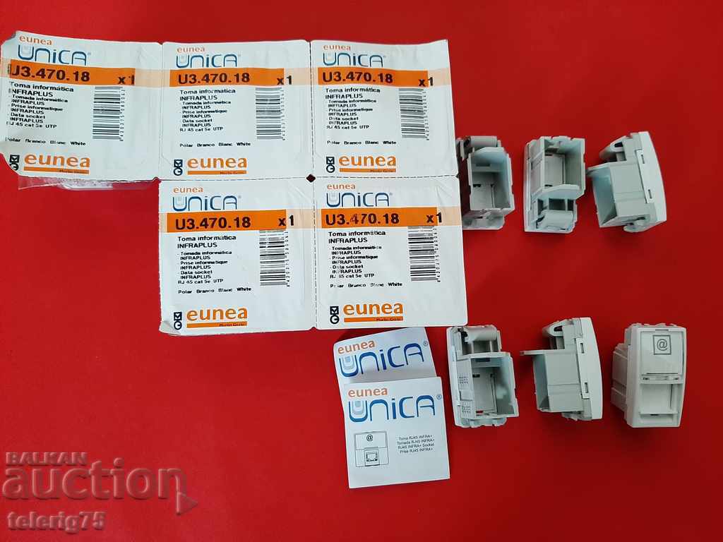 Module UTP Schneider UNICA RJ45 cat5e cu preț 60.00 BGN | € 30.68