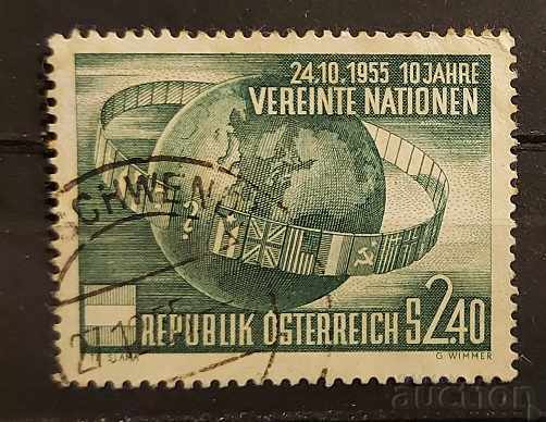 Австрия 1955 Годишнина/ООН Клеймо