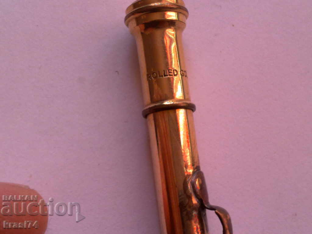 Δημοπρασία Παλιό, επιχρυσωμένο μολύβι - σημαδεμένο Δημοπρασία Παλιό, επιχρυσωμένο μολύβι - σημαδεμένο