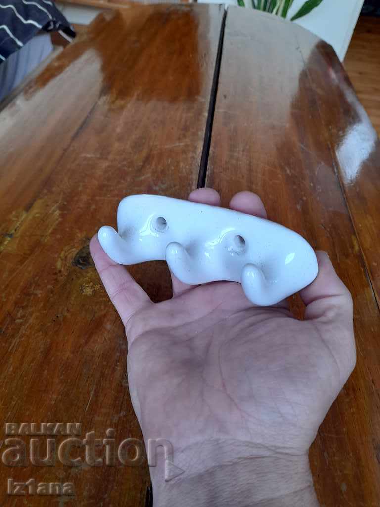 Old faience hanger for bathroom - 6 Old faience hanger for bathroom - 6