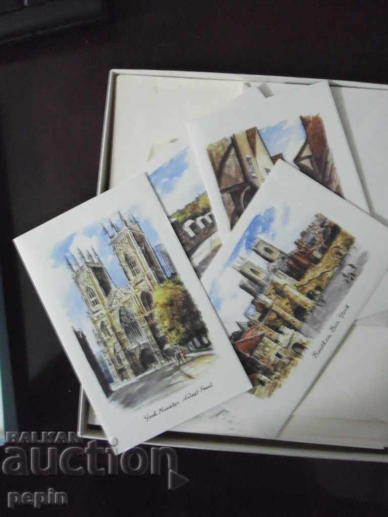 Delivery of Box with new envelopes and sheets for luxury letters Delivery of Box with new envelopes and sheets for luxury letters