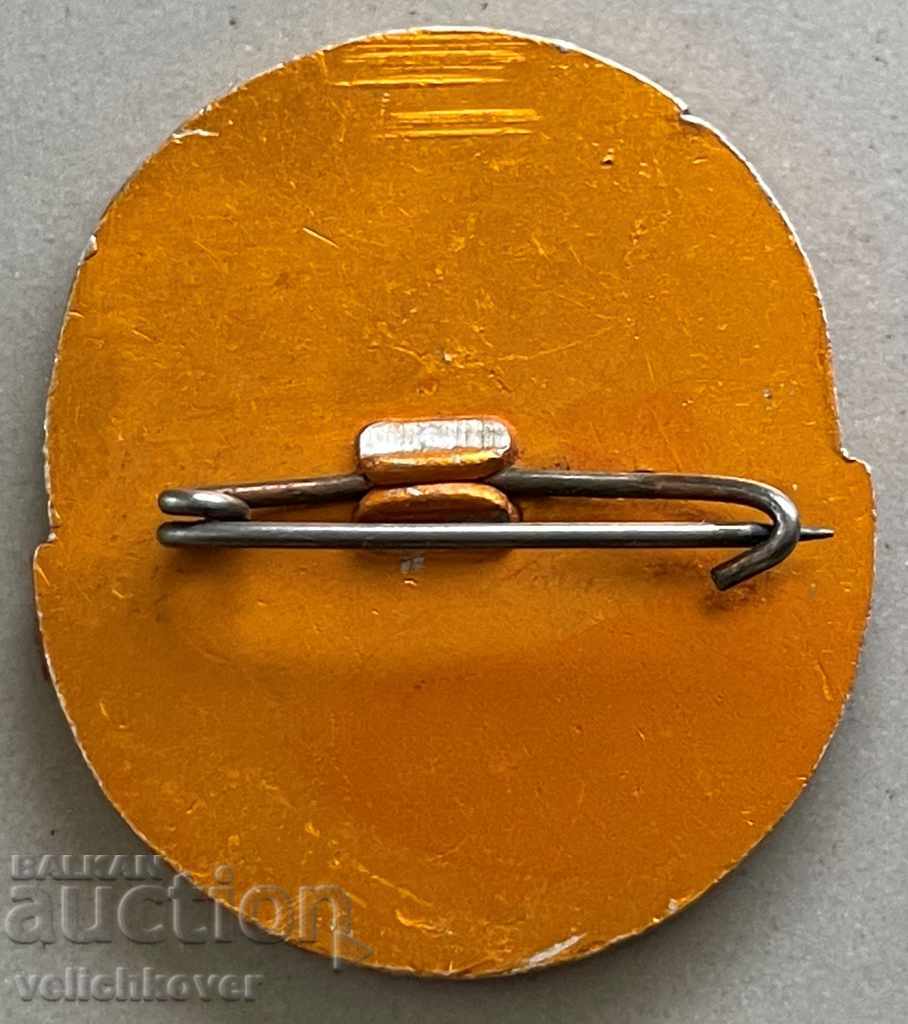 31634 Bulgaria tourist sign 80g Rila Tourist Association with price 3.00 BGN | € 1.53