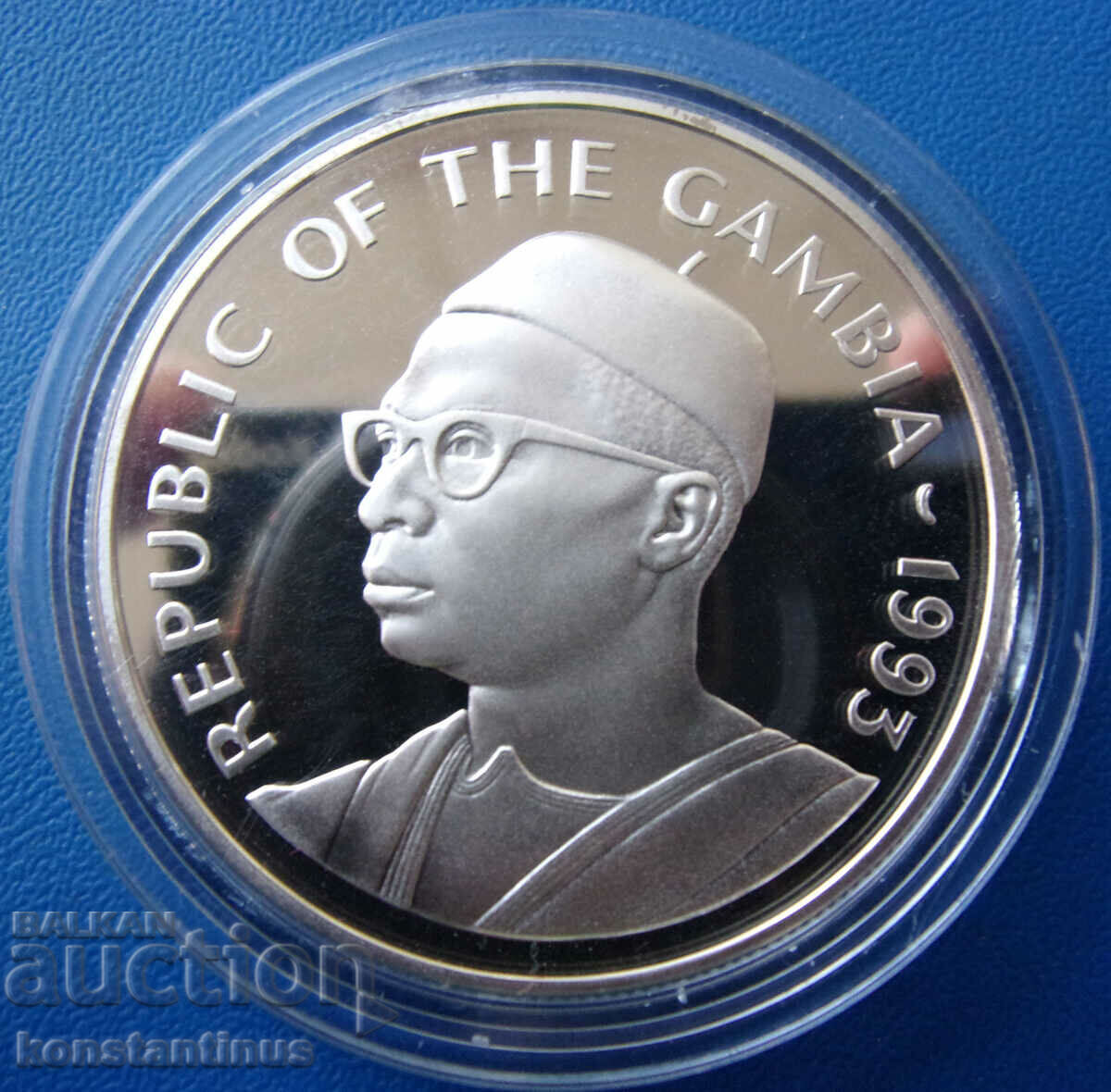 Γκάμπια 20 Ντάλας 1993 UNC ΑΠΟΔΕΙΞΗ Σπάνιο με τιμή € 69.02 | 134.99 BGN