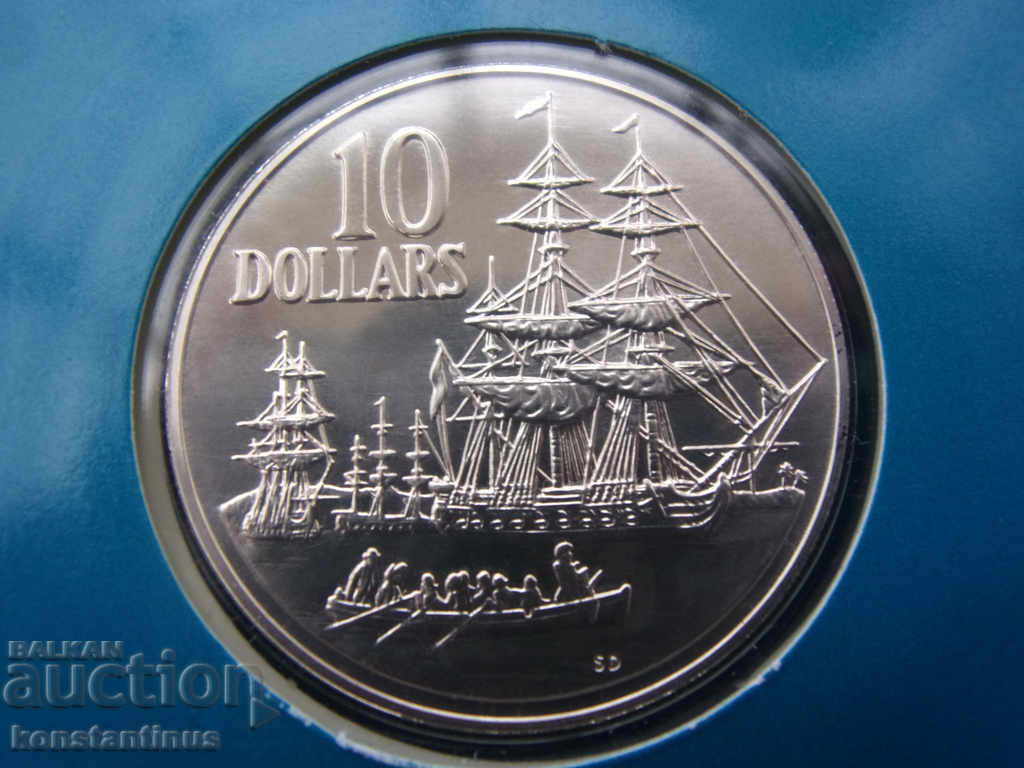 Auction  Australia $ 10 1988 UNC Rare