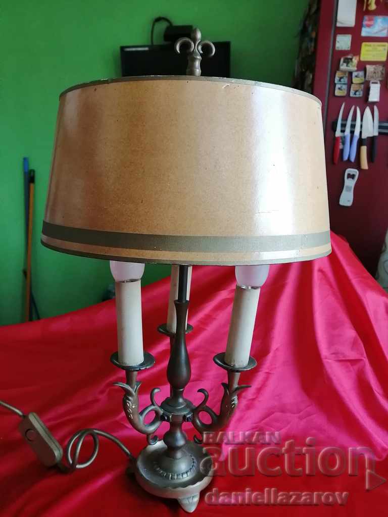 Antique Bronze Table Lamp - Troika