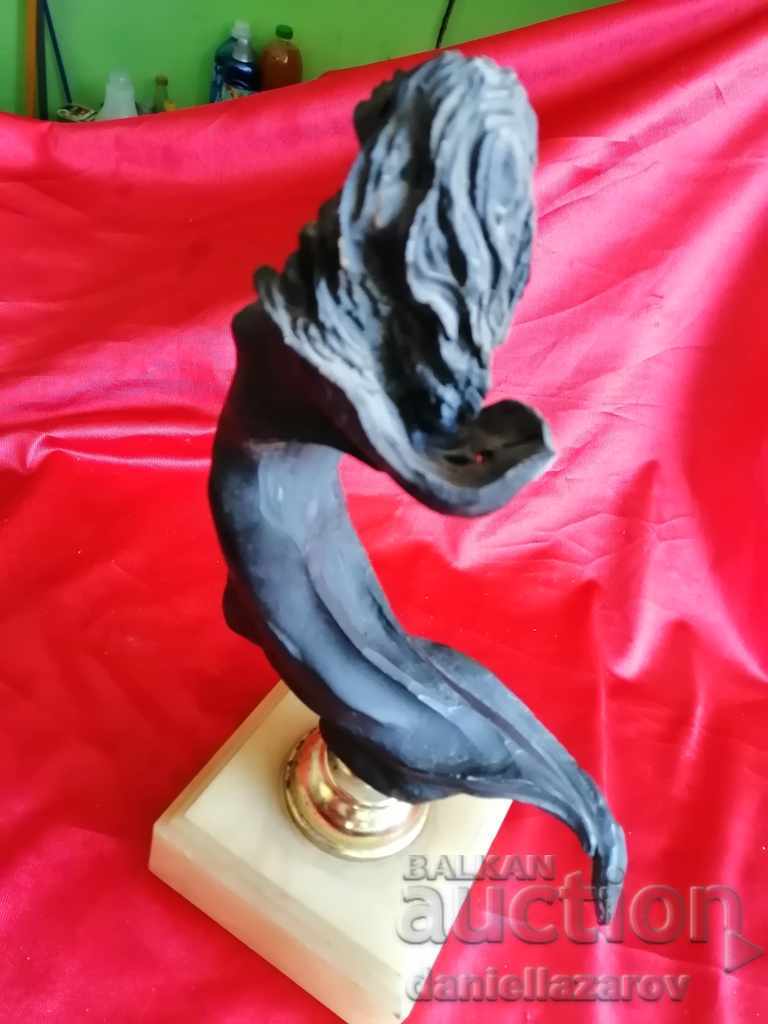 Auction Unique Author's Sculpture, Statue Figure Auction Unique Author's Sculpture, Statue Figure