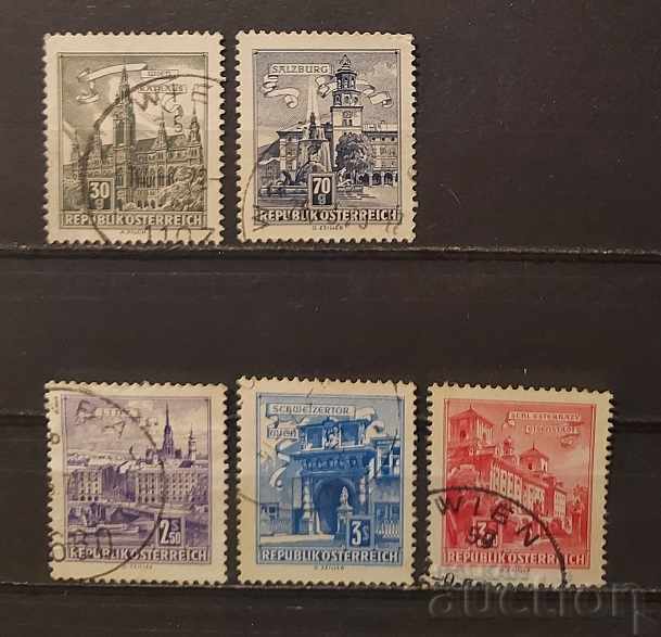 Austria 1962 Stamps Buildings