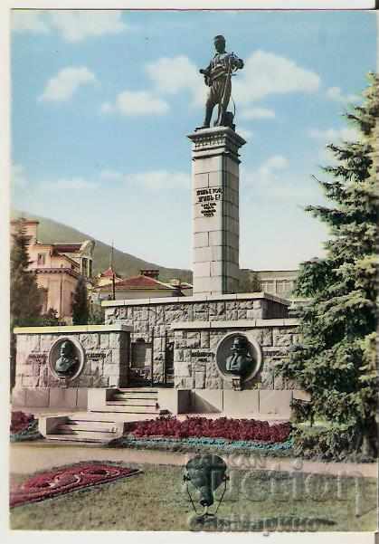 Κάρτα Bulgaria Sliven Το μνημείο του Χατζή Δημητάρ 7 *