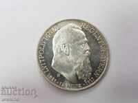 Топ качество на Германска сребърна монета 2 марки 1911 год