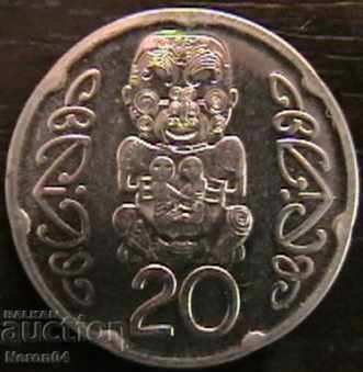 20 cents 2008, New Zealand
