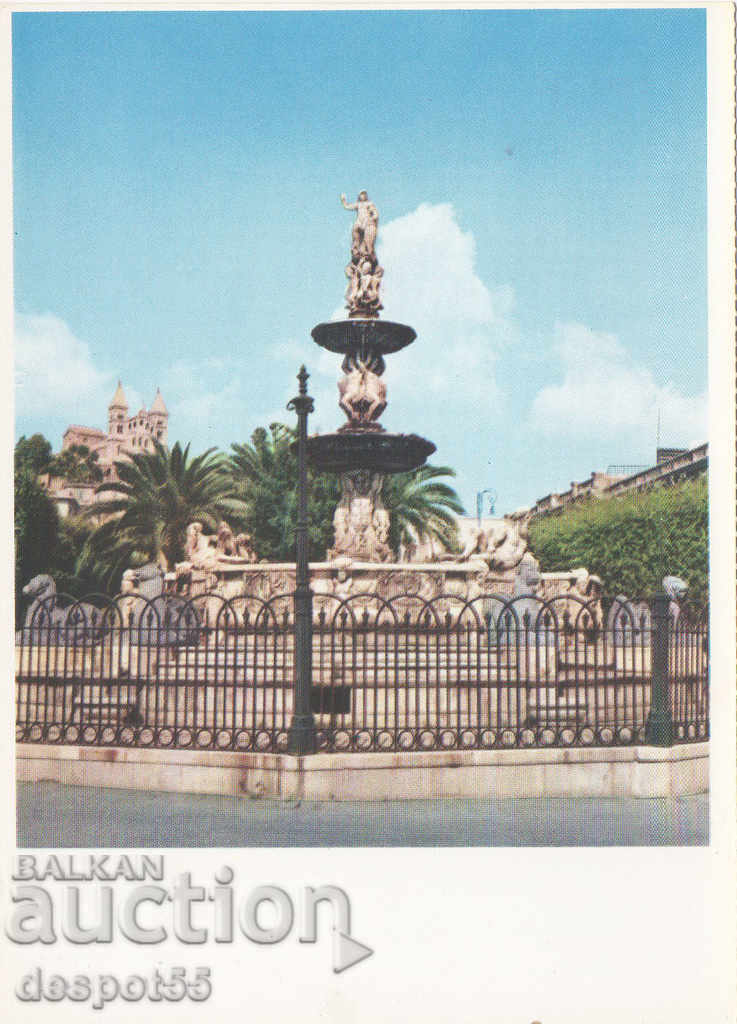 Delivery of Italy. Cards - "Fountains of Italy" series. Delivery of Italy. Cards - "Fountains of Italy" series.