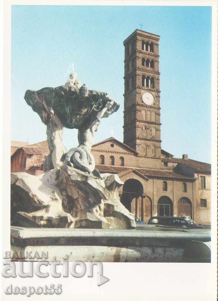 Italy. Cards - "Fountains of Italy" series. - 5 Italy. Cards - "Fountains of Italy" series. - 5