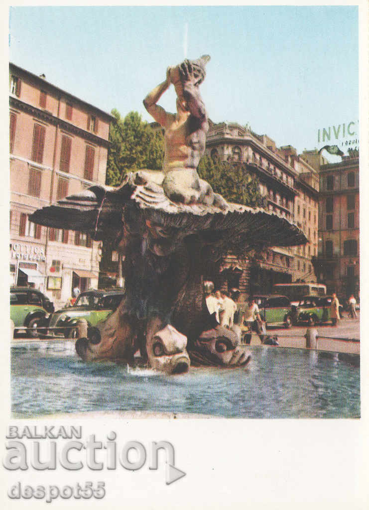 Italy. Cards - "Fountains of Italy" series.