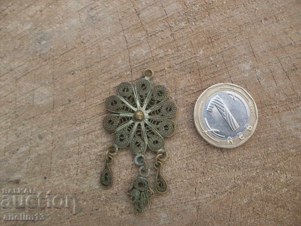 Livrarea PENDANT FILIGRAN VECHI