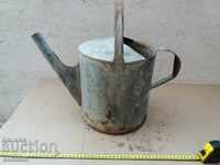 solid metal watering can for yard