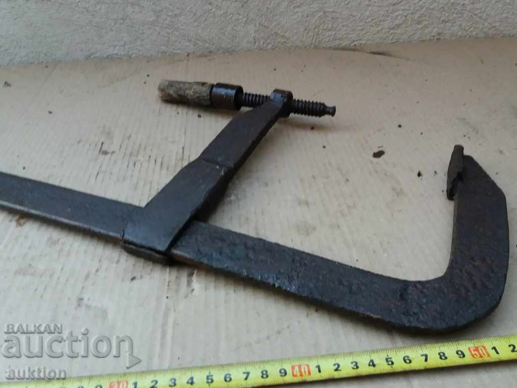 παλιός τεράστιος σφιγκτήρας, πρέσα - 6 παλιός τεράστιος σφιγκτήρας, πρέσα - 6