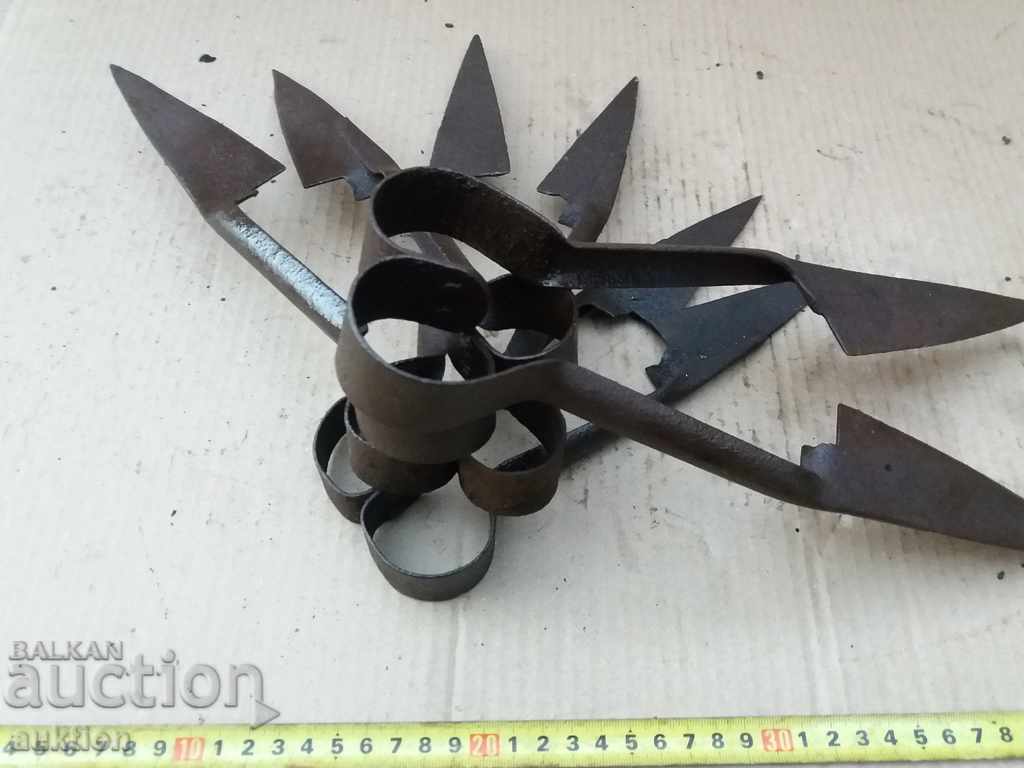 комплект от 4 ри ковани ножица за стригане на овце - 7 комплект от 4 ри ковани ножица за стригане на овце - 7
