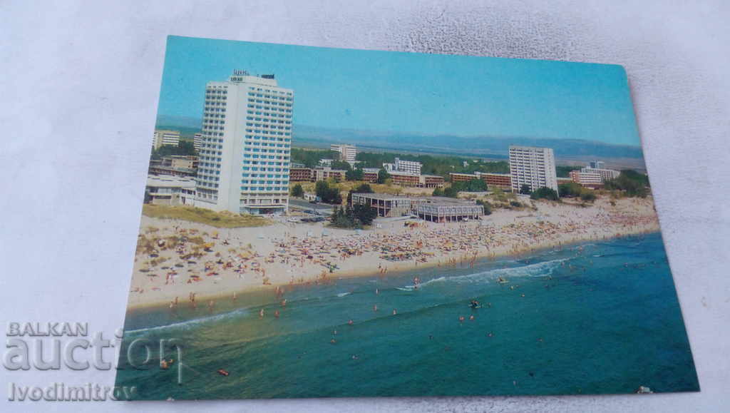 Carte poștală Sunny Beach 1977