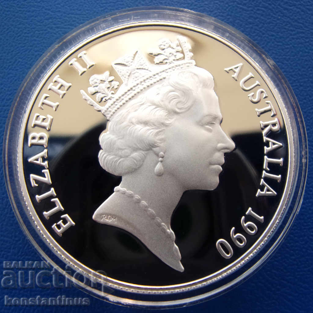 Австралия 10 Долара 1990 UNC  PROOF Rare с цена € 63.91 | 125.00 лв.