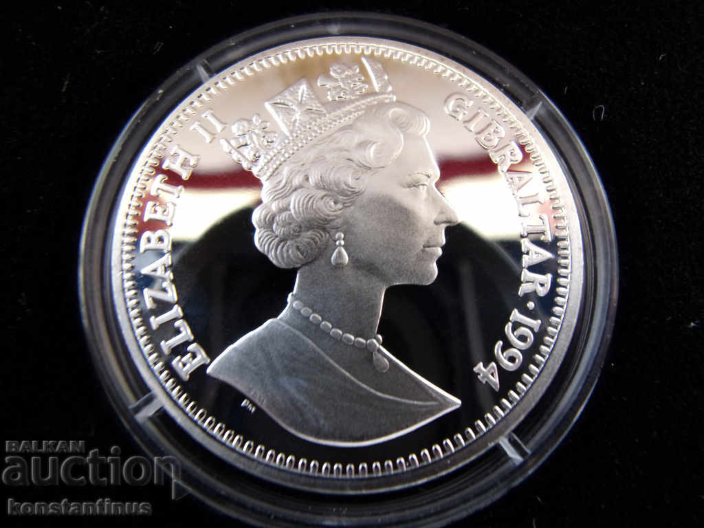 Delivery of Gibraltar 14 ECU 1994 UNC PROOF Rare