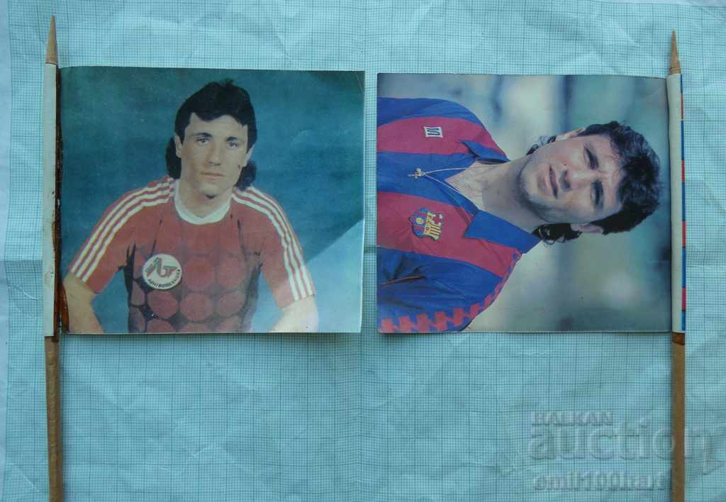 Flags with Hristo Stoichkov in CSKA and Barcelona - 6 Flags with Hristo Stoichkov in CSKA and Barcelona - 6