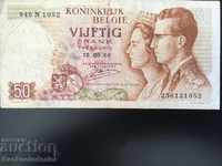 Belgium 50 Francs 1966 Pick 139 Ref 1052