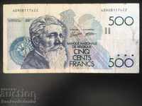 Belgium 500 Francs 1986 Pick 143 Ref 7422
