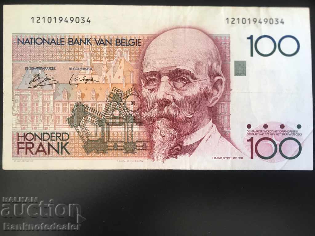 Belgium 100 Francs 1980 Pick 142 Ref 9034 Belgium 100 Francs 1980 Pick 142 Ref 9034