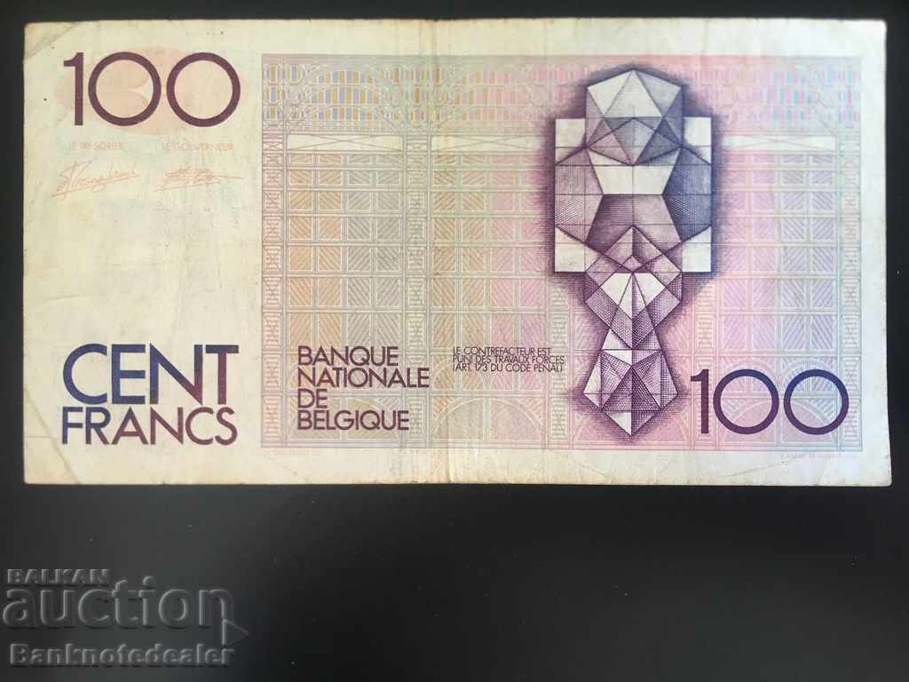 Belgium 100 Francs 1980 Pick 142 Ref 2270 with price 8.00 BGN | € 4.09 Belgium 100 Francs 1980 Pick 142 Ref 2270 with price 8.00 BGN | € 4.09