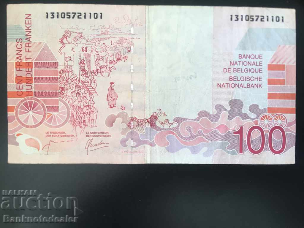 Belgium 100 Francs 1995 Pick 147 Ref 1101 with price 8.00 BGN | € 4.09 Belgium 100 Francs 1995 Pick 147 Ref 1101 with price 8.00 BGN | € 4.09