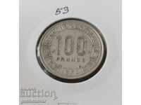 Camerun 100 de franci 1972