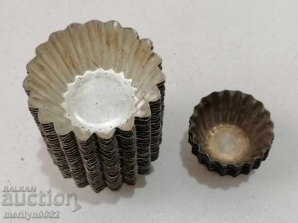 Confectionery molds for cookies and sweets 30 pieces + 6 small with price 47.00 BGN | € 24.03