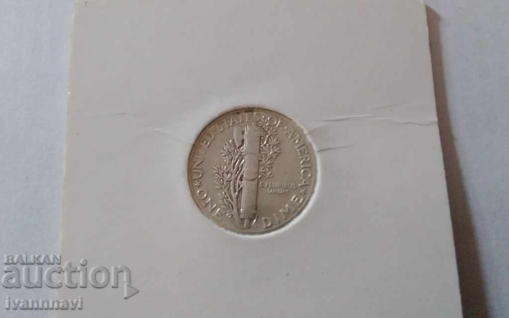 Dime 1944 with price 18.00 BGN | € 9.20 Dime 1944 with price 18.00 BGN | € 9.20